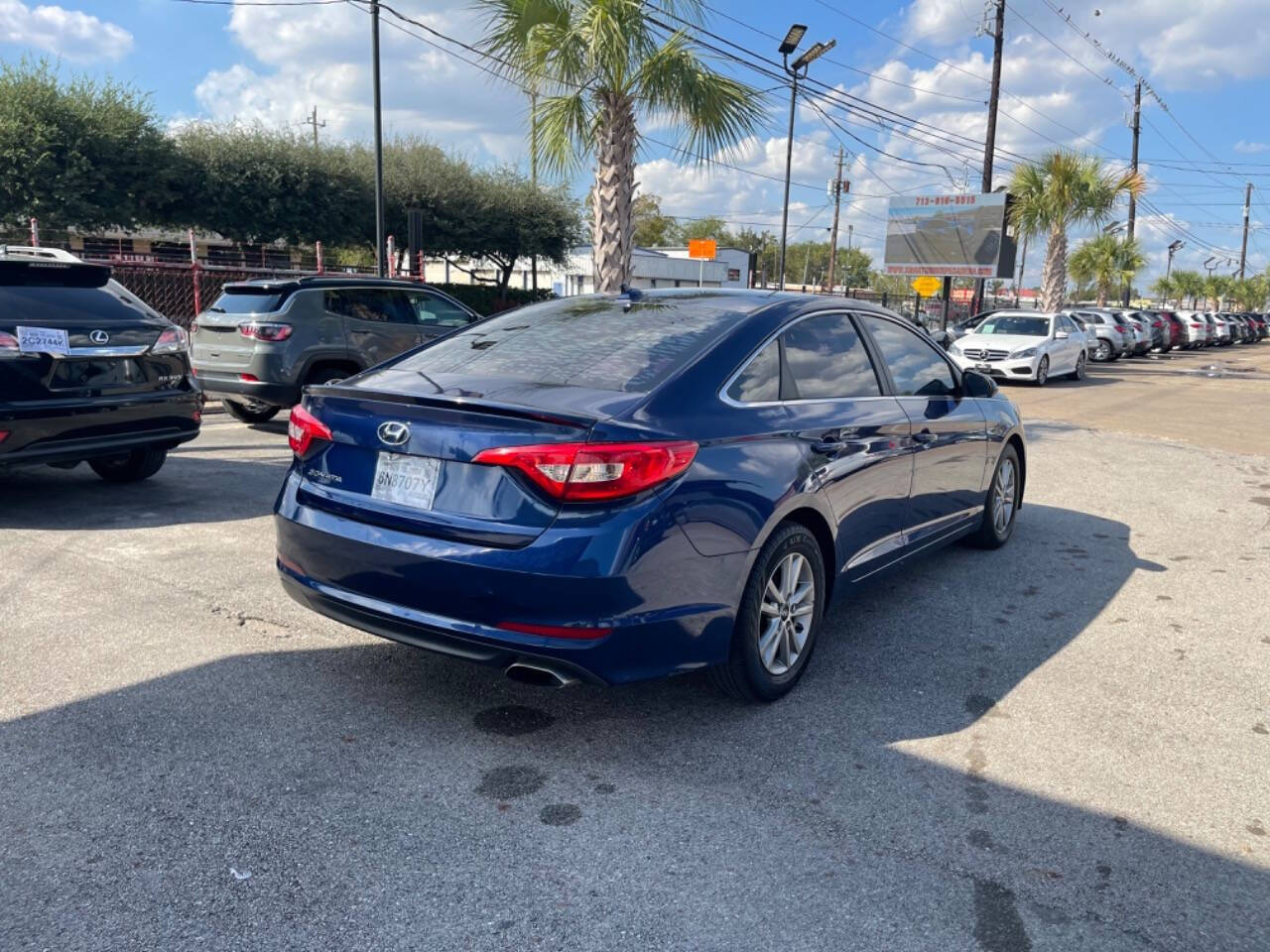 2016 Hyundai SONATA for sale at SMART CHOICE AUTO in Pasadena, TX