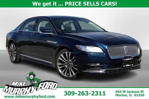 2017 Lincoln Continental for sale at Mike Murphy Ford in Morton IL