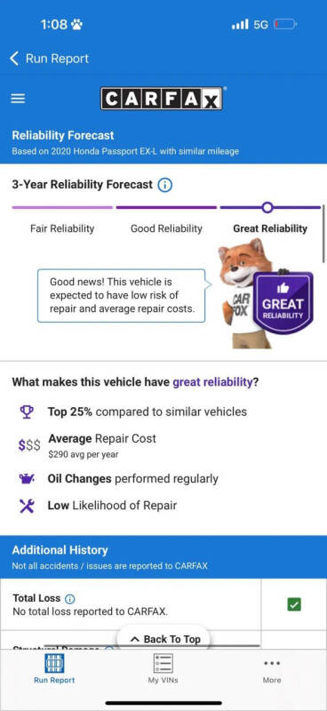 2020 Honda Passport EX-L