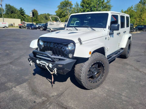 2015 Jeep Wrangler Unlimited for sale at Cruisin' Auto Sales in Madison IN