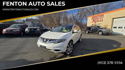 2014 Nissan Murano for sale at FENTON AUTO SALES in Westfield MA