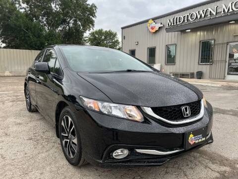 2013 Honda Civic for sale at Midtown Motor Company in San Antonio TX