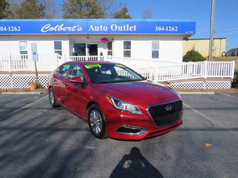 2016 Hyundai Sonata Hybrid for sale at Colbert's Auto Outlet in Hickory NC