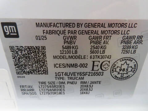 2025 GMC Sierra 3500HD