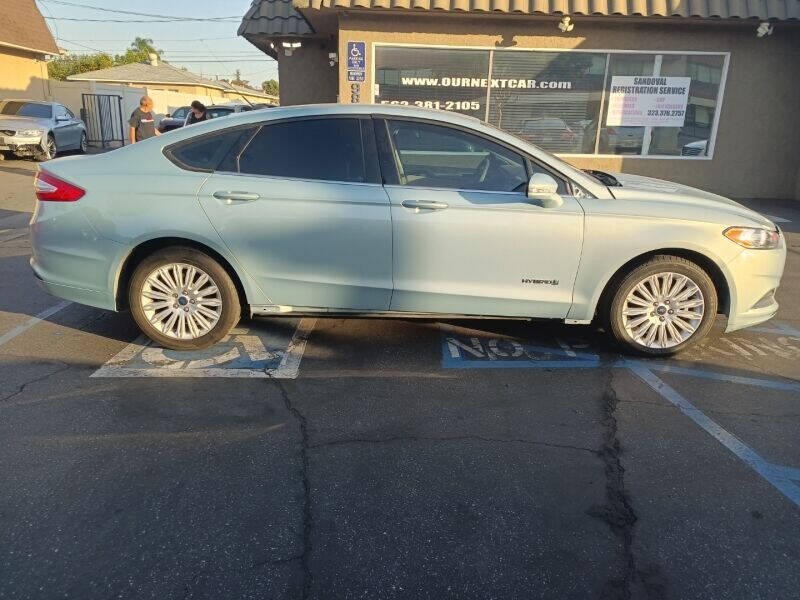 2013 Ford Fusion Hybrid for sale at Ournextcar Inc in Downey, CA