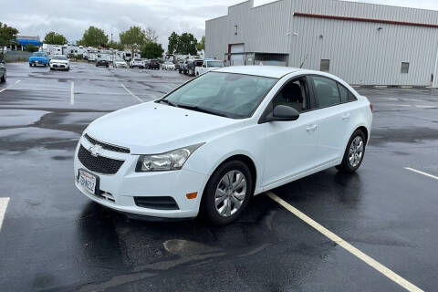 2013 Chevrolet Cruze for sale at CARFLUENT, INC. in Sunland CA