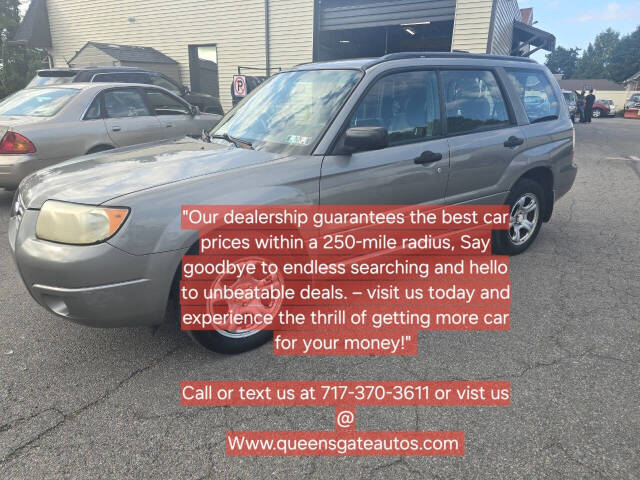 2006 Subaru Forester for sale at QUEENSGATE AUTO SALES in York, PA