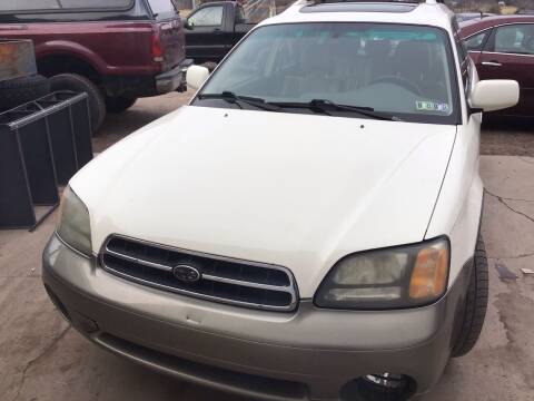2001 Subaru Outback for sale at Troy's Auto Sales in Dornsife PA