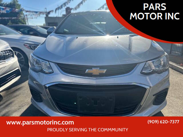 2020 Chevrolet Sonic for sale at PARS MOTOR INC in Pomona CA