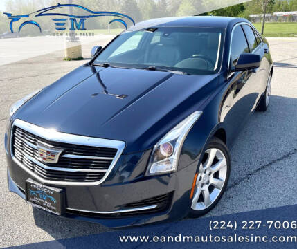2015 Cadillac ATS for sale at E and M Auto Sales in Elgin IL