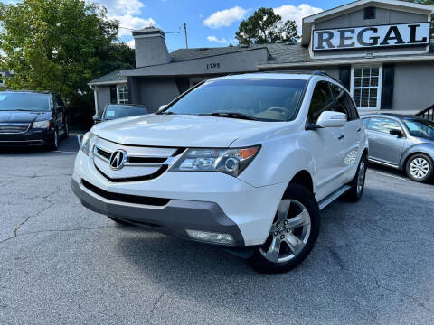 2008 Acura MDX for sale at Regal Auto Sales in Marietta GA