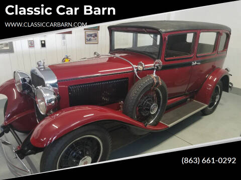 1929 Studebaker Commander for sale at Classic Car Barn in Williston FL