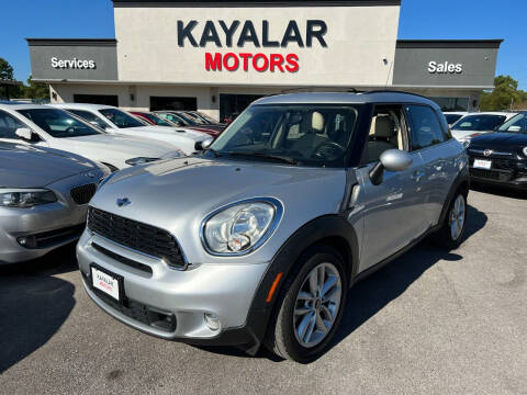 2012 MINI Cooper Countryman for sale at KAYALAR MOTORS in Houston TX