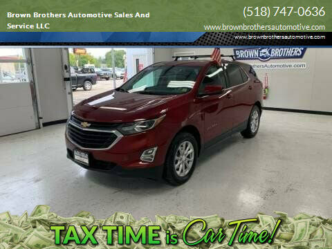 2019 Chevrolet Equinox for sale at Brown Brothers Automotive Sales And Service LLC in Hudson Falls NY