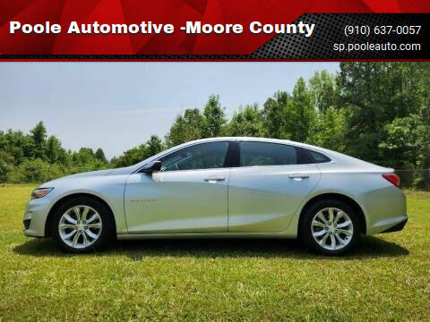 2019 Chevrolet Malibu for sale at Poole Automotive -Moore County in Aberdeen NC