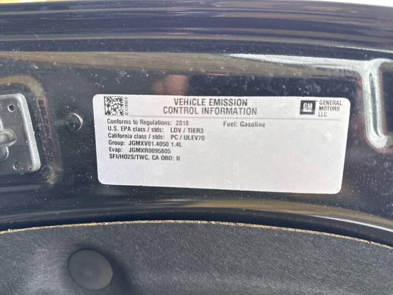 2018 Chevrolet Spark 1LT CVT