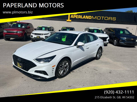 2021 Hyundai Sonata for sale at PAPERLAND MOTORS in Green Bay WI