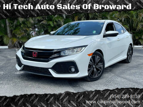2017 Honda Civic for sale at Hi Tech Auto Sales Of Broward in Hollywood FL
