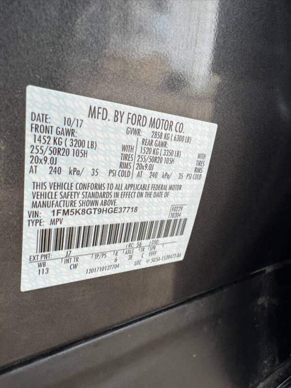 2017 Ford Explorer Sport