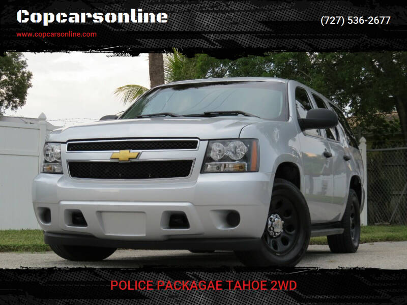 2013 Chevrolet Tahoe for sale at Copcarsonline in Largo FL