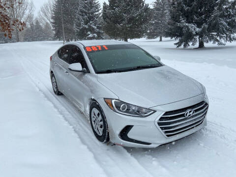 2017 Hyundai Elantra for sale at BELOW BOOK AUTO SALES in Idaho Falls ID