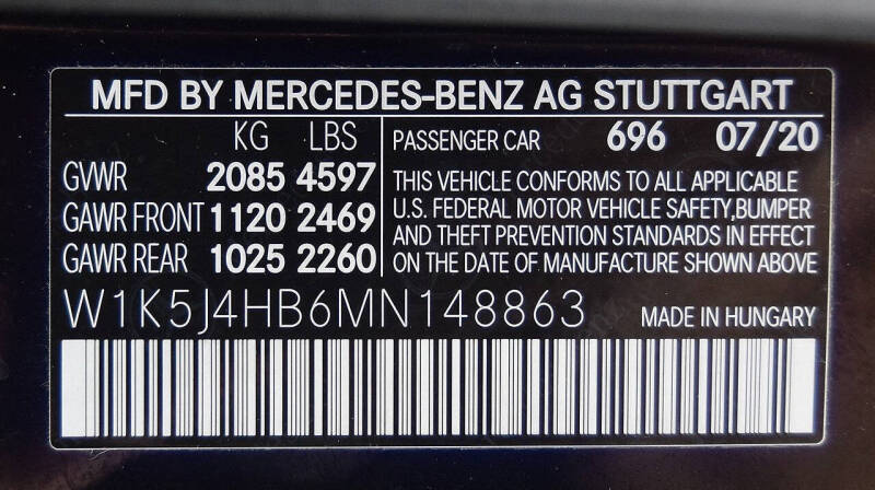 2021 Mercedes-Benz CLA CLA 250 4MATIC