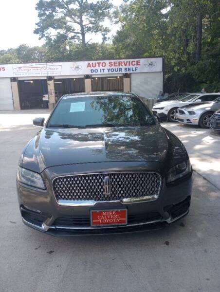 2018 Lincoln Continental for sale at Jump and Drive LLC in Humble TX
