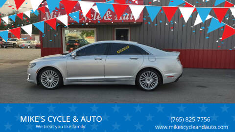 2017 Lincoln MKZ for sale at MIKE'S CYCLE & AUTO in Connersville IN