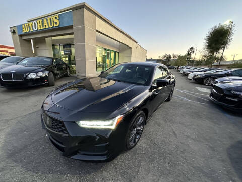 2022 Acura TLX for sale at AutoHaus Loma Linda in Loma Linda CA