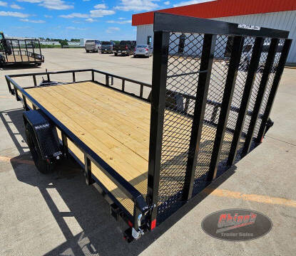 2026 H&H Trailers 82x14 Rail Side