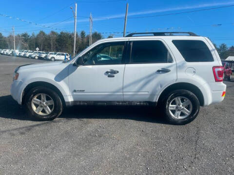 2010 Ford Escape Hybrid for sale at Upstate Auto Sales Inc. in Pittstown NY