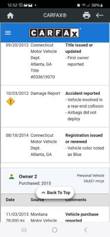 2012 Toyota Prius Two