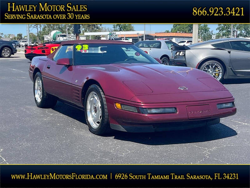 1993 Chevrolet Corvette for sale at Hawley Motor Sales in Sarasota FL