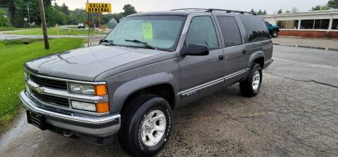 1999 Chevrolet Suburban for sale at Adams Enterprises in Knightstown IN