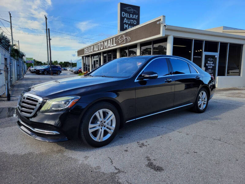 2019 Mercedes-Benz S-Class for sale at DELRAY AUTO MALL in Delray Beach FL