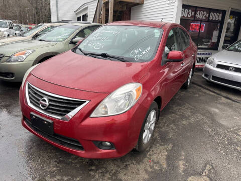 2012 Nissan Versa for sale at JR's Auto Connection in Hudson NH