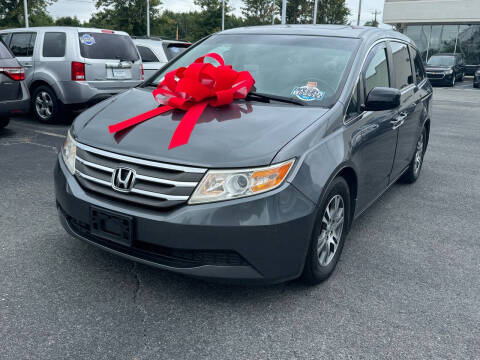 2012 Honda Odyssey for sale at Charlotte Auto Group, Inc in Monroe NC