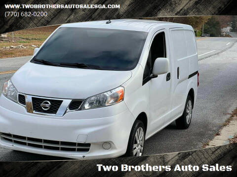 2017 Nissan NV200 for sale at Two Brothers Auto Sales in Loganville GA