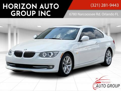 2013 BMW 3 Series for sale at HORIZON AUTO GROUP INC in Orlando FL