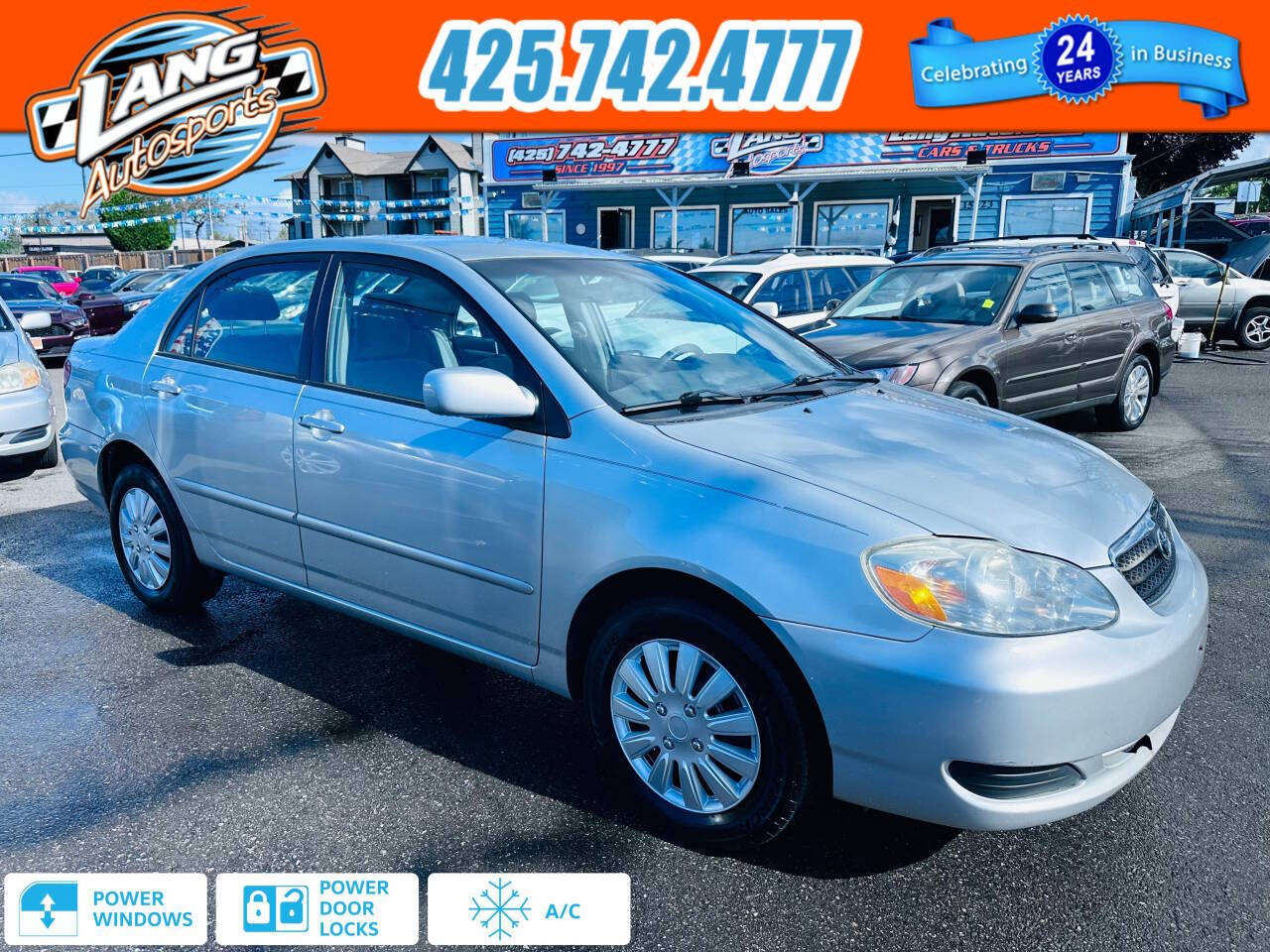 2006 Toyota Corolla for sale at Lang Autosports in Lynnwood, WA