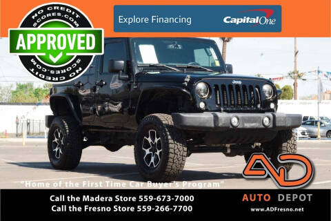 2018 Jeep Wrangler JK Unlimited for sale at Auto Depot in Fresno CA