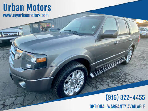 2011 Ford Expedition for sale at Urban Motors in Sacramento CA