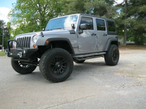 2013 Jeep Wrangler Unlimited for sale at Spartan Auto Brokers in Spartanburg SC