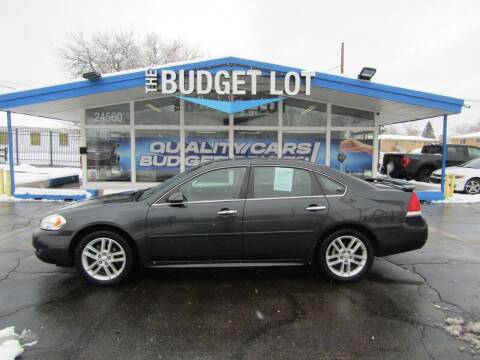 2014 Chevrolet Impala Limited for sale at THE BUDGET LOT in Detroit MI
