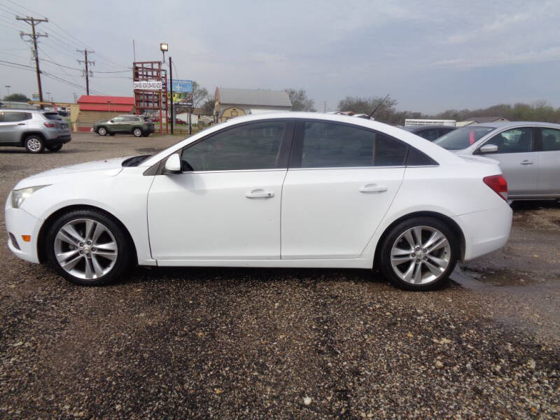 2013 Chevrolet Cruze for sale at L & L Sales in Mexia TX