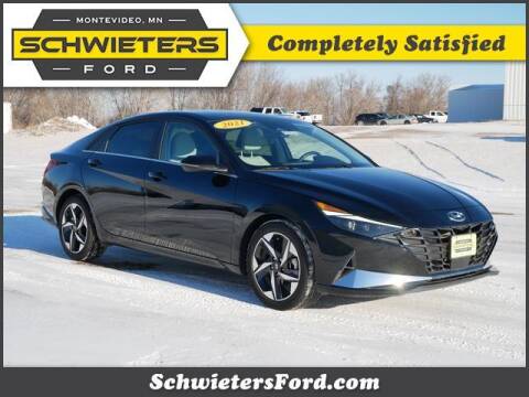 2021 Hyundai Elantra for sale at Schwieters Ford of Montevideo in Montevideo MN
