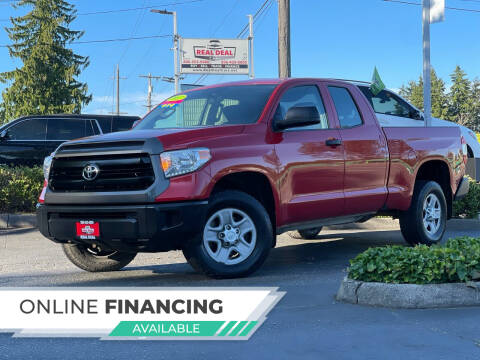 2017 Toyota Tundra for sale at Real Deal Cars in Everett WA