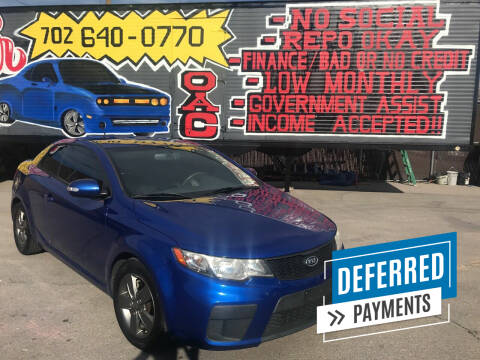 2010 Kia Forte Koup for sale at ROCK STAR TRUCK & AUTO LLC in Las Vegas NV