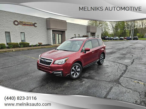 2018 Subaru Forester for sale at Melniks Automotive in Berea OH