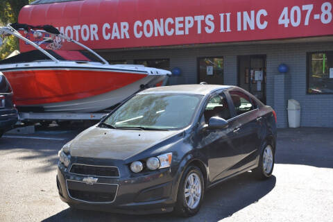 2015 Chevrolet Sonic for sale at Motor Car Concepts II - Kirkman Location in Orlando FL